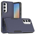 Armored Case for Samsung Galaxy A35 5G, Dual Shockproof, dark blue