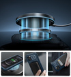 Armored case for iPhone 12 / iPhone 12 Pro, Dexnor CamProtect MagSafe, dark blue (Two frames)