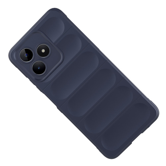 Case for Realme C53 4G, Gaming Shockproof, dark blue