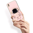 Case for Xiaomi Redmi 9A, Astronaut, pink rose gold