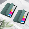 Case for iPad 10.9 2022 10 Gen, Smart Pencil, with space for stylus, green