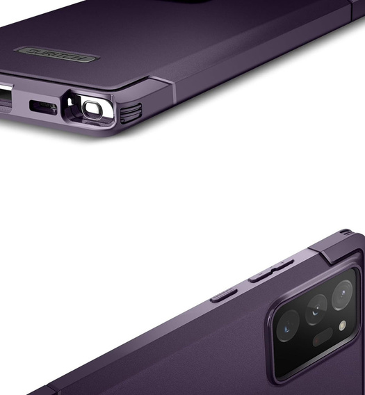 Case for Samsung Galaxy Note 20 Ultra, Suritch Basic (Two Frames), purple