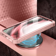 Armored case for iPhone 13 Pro, Dexnor Full Body, pink rose gold