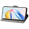 Flip case for Honor Magic 6 Lite 5G, Butterfly, grey