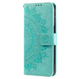 Flip case for Xiaomi Redmi Note 11/11S, Mandala, green