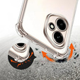 Case for Honor 400 5G, Dropproof, transparent
