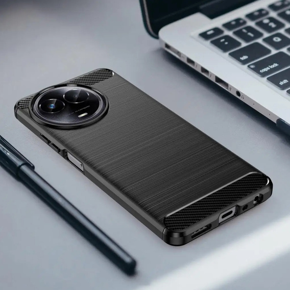 Case for Realme 11 5G, Carbon, black