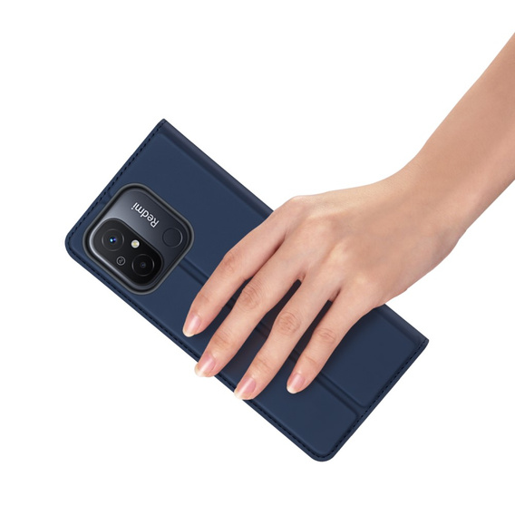 Dux Ducis Case for Xiaomi Redmi 12C, Skinpro, dark blue
