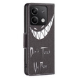 Flip case for Xiaomi Redmi Note 13 5G, Wallet, Don't Touch My Phone black
