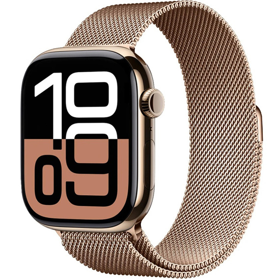 Milanese bracelet for Apple Watch 1/2/3/4/5/6/7/8/SE (38/40/41 MM) - Rose Gold