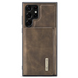 Case for Samsung Galaxy S22 Ultra 5G, DG.MING 2in1, coffee