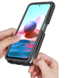 Case for Xiaomi Redmi Note 10 / 10S, Shockproof, with film, blue
