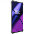 IMAK case for OnePlus 11 5G, Dropproof, transparent / black