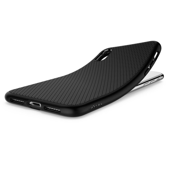 Spigen Liquid Air matte black case for Apple iPhone X / Xs