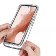 Case for Samsung Galaxy S23, Shockproof, with film, transparent