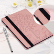 Flap case for Huawei MatePad SE 10.4, tree, pink rose gold