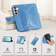 Butterfly flip case for Samsung Galaxy A57 5G, blue