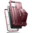 Armored case for Samsung Galaxy S21, Dexnor Full Body, red