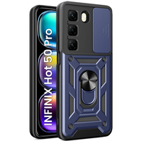 Case for Infinix Hot 50 Pro 4G, CamShield Slide, blue