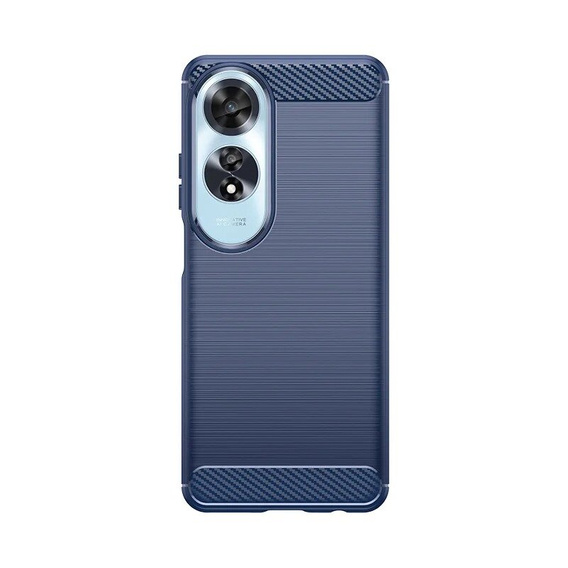 Case for Oppo A60, Carbon, blue