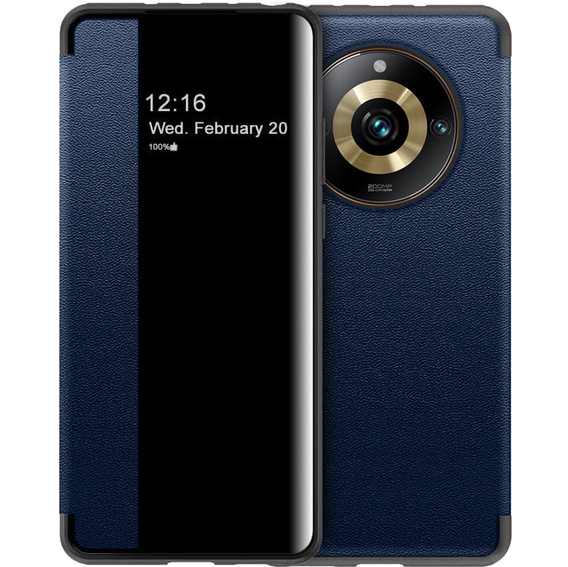Flap case for Realme 11 Pro 5G / 11 Pro+ 5G, Side View, blue