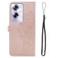 Flip case for Oppo A79 5G, Mandala, pink rose gold
