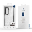 DuxDucis case for Samsung Galaxy Z Fold6 5G, Aimo case, transparent / black