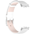 Leather Strap for Samsung Galaxy Fit 3, White