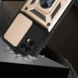 Case for Realme C21Y / C25Y, CamShield Slide, gold
