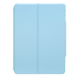 Keyboard case for iPad 11" 2025 A16 (11 gen.) / iPad 10.9" 2022 (10 gen.), Rotary 360° Leather, light blue