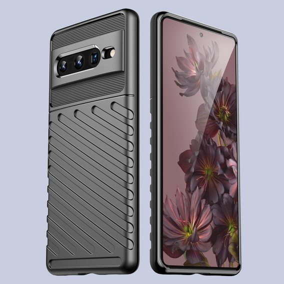 Case for Google Pixel 7 Pro, Thunder, black