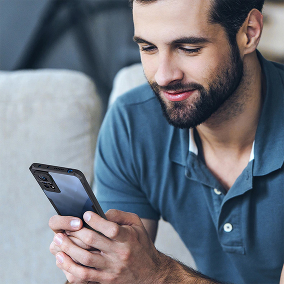 Case for Xiaomi Redmi Note 11 / 11S, AntiDrop Hybrid, black