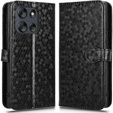 Flip case for Motorola Moto G56 5G, Wallet Rhombus, black