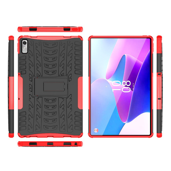 Case for Lenovo Tab P11 Gen 2, Tire Armor, red