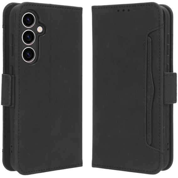Flip case for Samsung Galaxy S23 FE, Card Slot, black