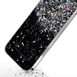 Case for Samsung Galaxy S10 Plus, Glittery, black