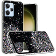Case for Xiaomi Redmi 12, Glittery, black