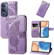 Flip case for Vivo Y19s, Butterfly, purple
