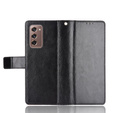 Flip case for Samsung Galaxy Z Fold 2 5G, Crazy Horse Wallet, black