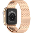 Steel Bracelet for Apple Watch 1/2/3/4/5/6/7/8/SE/ULTRA 42/44/45/49 MM - pink rose gold