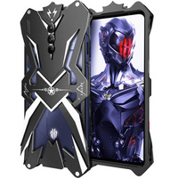 Armored case for ZTE nubia Red Magic 8 Pro 5G / Pro+, Aluminum Alloy, black