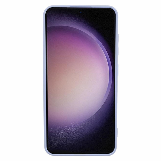 Case for Samsung Galaxy S24+ Plus, Silicone Lite, purple