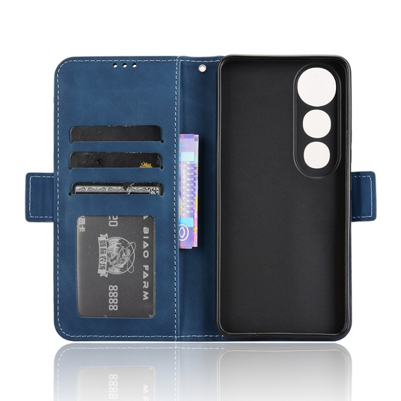 Flip case for Vivo V50 Lite 4G / 5G, Card Slot, dark blue