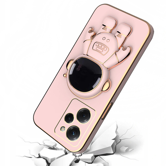 Case for Xiaomi Poco X5 Pro 5G, Astronaut, pink rose gold