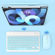 Wireless keyboard and Bluetooth mouse set for Android/Windows, blue