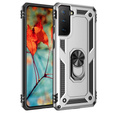Armor Case for Samsung Galaxy S21, Nox Case Ring, silver