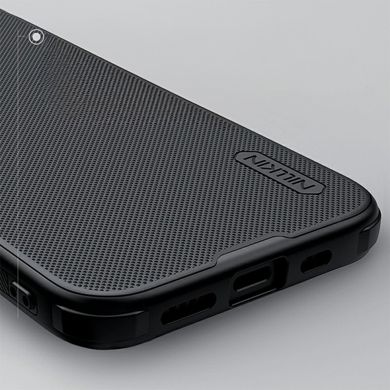NILLKIN Case for Iphone 16E, Frosted Shield, for MagSafe, black