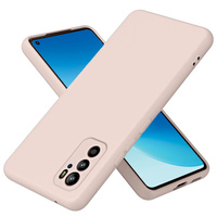 Case for Oppo Reno 6 5G, Silicone Lite, pink