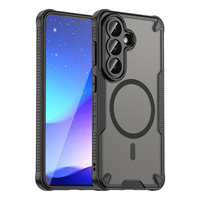 Armoured case for Samsung Galaxy S26, for MagSafe, matte, black