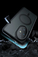Case for Honor 200 Pro, for MagSafe, ERBORD Matt Case, black